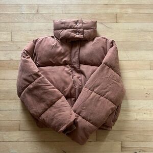 Puffy Tan Jacket